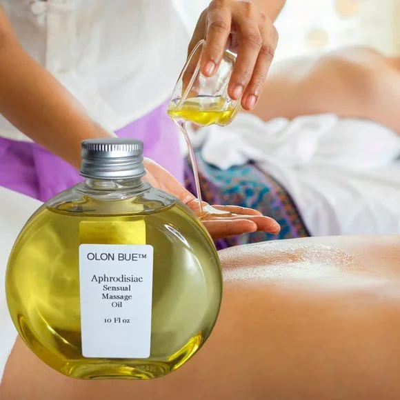 Aromatharapy Aphrodisiac Sensual Massage Oil - Picture 3 of 3
